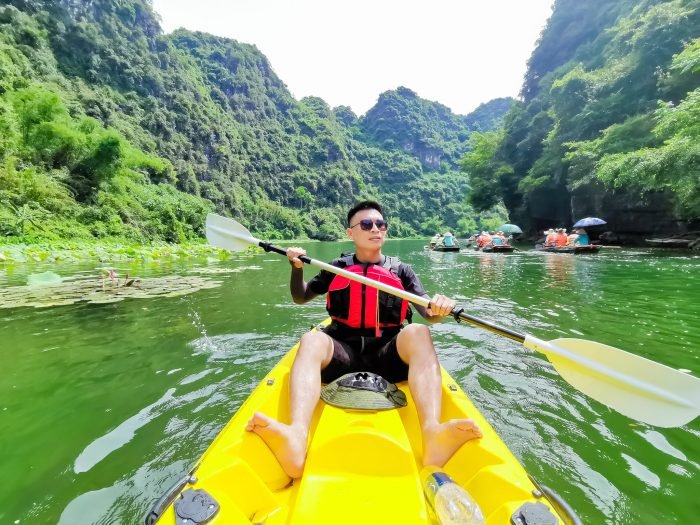 Tràng An Kayak - Giá vé Kayak Tràng An