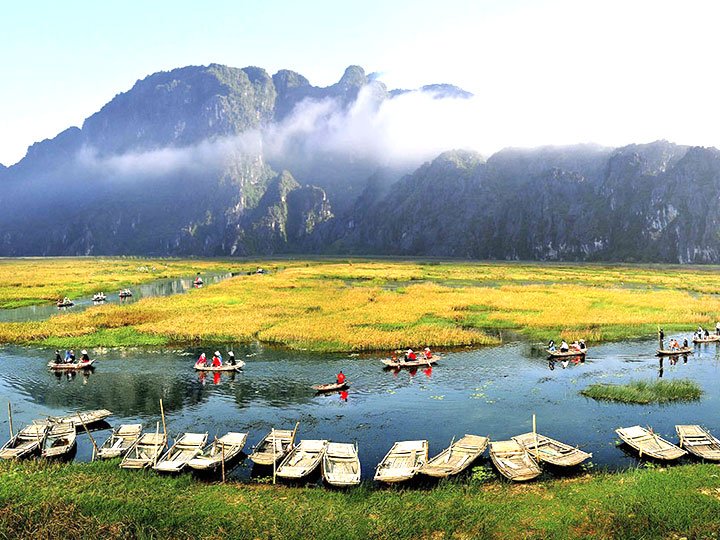Nét đẹp thiên nhiên và con người tại Đầm Vân Long