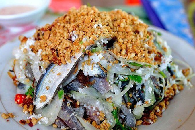 Đặc sản Phú Quốc - Gỏi cá Trích