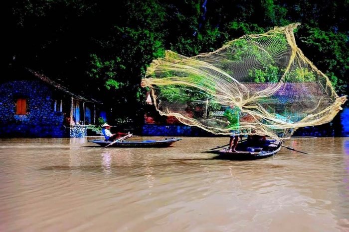 Mùa nước nổi Kênh Gà