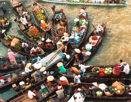 Bật mí kinh nghiệm du lịch An Giang cho các tín đồ “xê dịch” 13 Chợ nổi Long Xuyên