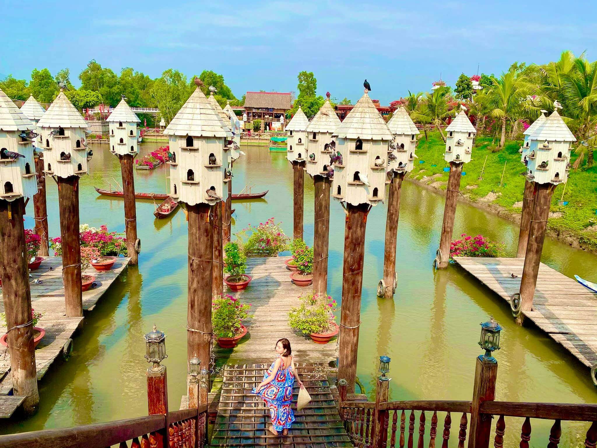Check-in tại "thành phố bồ câu"