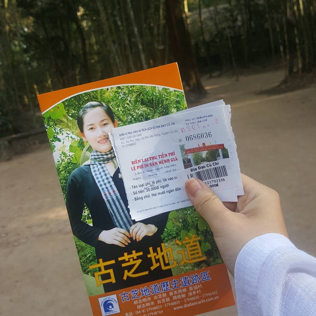 Khám phá địa đạo Củ Chi: Trải nghiệm hấp dẫn trong "mê cung dưới lòng đất" giữa Sài Gòn 6 Giá vé tham quan địa đạo Củ Chi