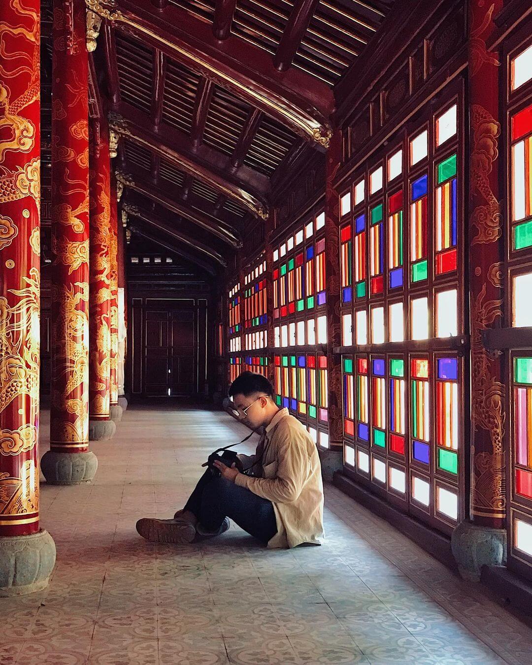 Khám phá lăng Đồng Khánh (Tư Lăng), Huế: Sắc đẹp pha trộn kiến trúc Đông Tây 14 Lăng Đồng Khánh: Ảnh: barolaw