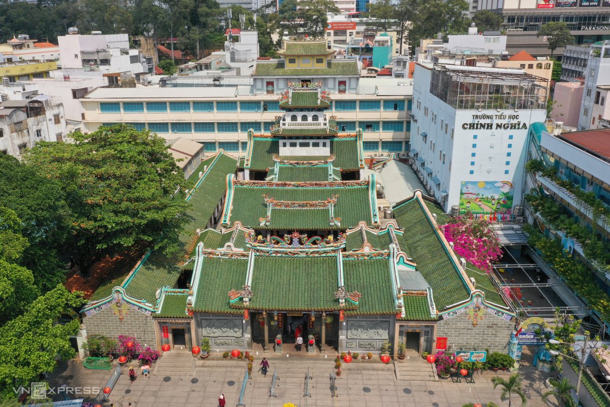 Hình ảnh chùa Ông quận 5