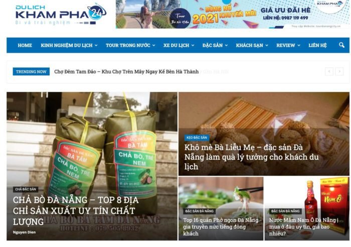 Du lịch Đà Nẵng nên tham khảo kinh nghiệm trên Dulichkhampha24.com 5 Những món ăn đặc sản Đà Nẵng luôn được review trên Dulichkhampha24.com