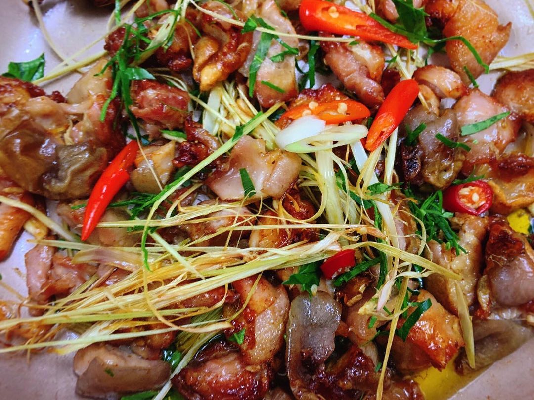 Be Chao - one of the favorite dishes in Moc Chau