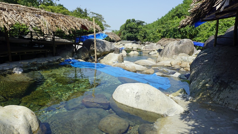 Bo Ghe waterfall in Bach Ma National Park