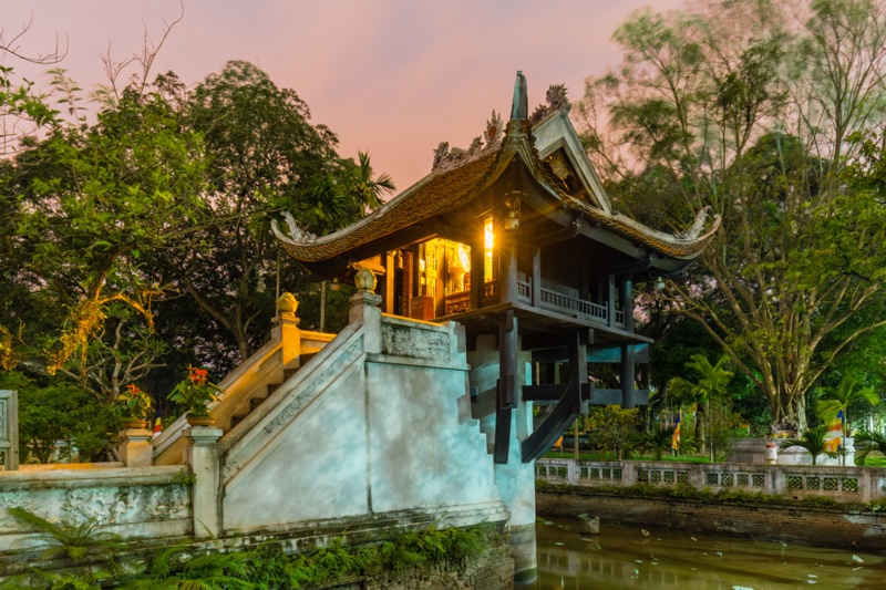 One Pillar pagoda